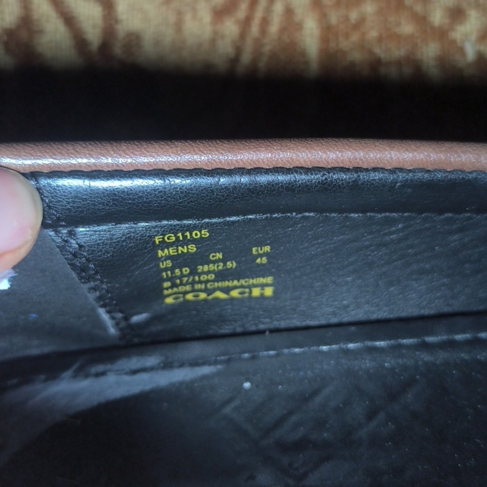 Coach Men's Mott Driver Loafers.. Size 11.5 - Picture 8 of 8